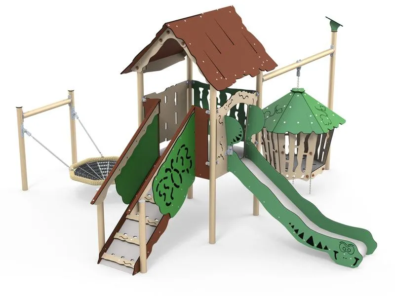 Hanok adventure play area 3d Hanok adventure play area 3d